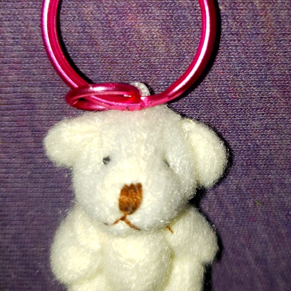 Plush Teddy Bear Keychain - Picture 1 of 3